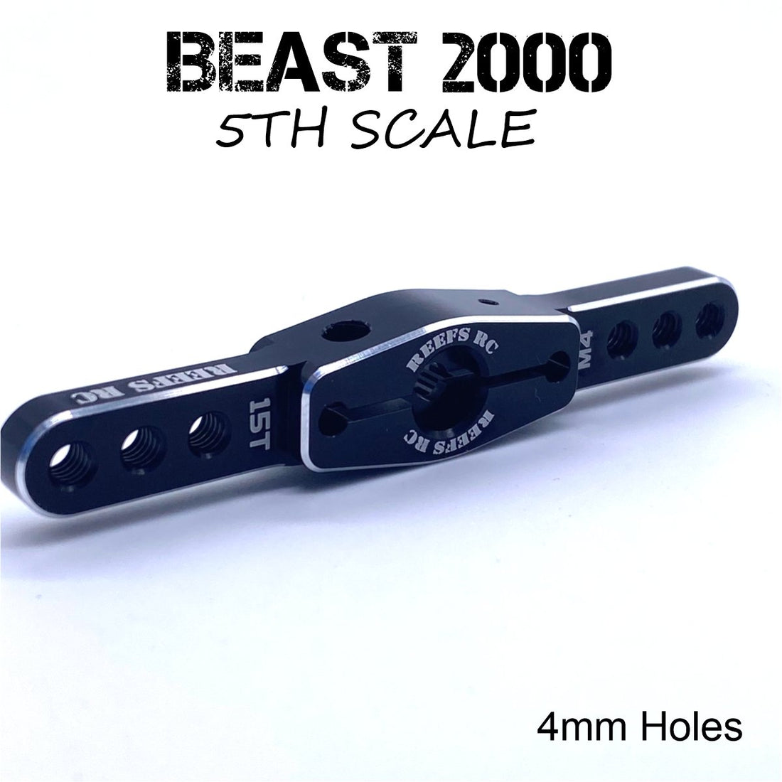 REEFS RC 1/5th Scale Double HD Horn w/ 4mm holes (15T)