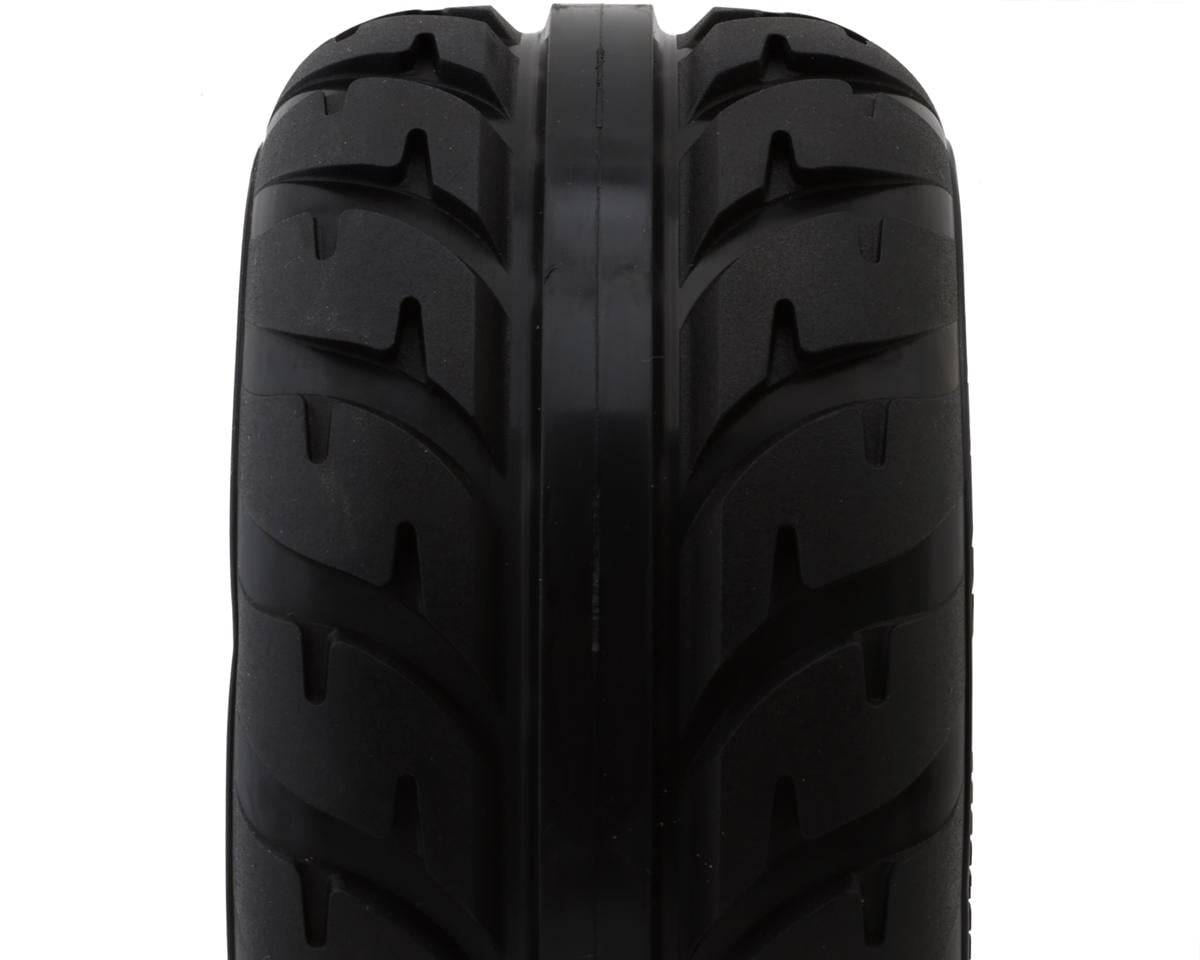 UpGrade RC Belted Street Radials 2.9" Pre-Mounted Tires for Traxxas® MAXX® (2) (Regular & Wide Offset Hexes Included)