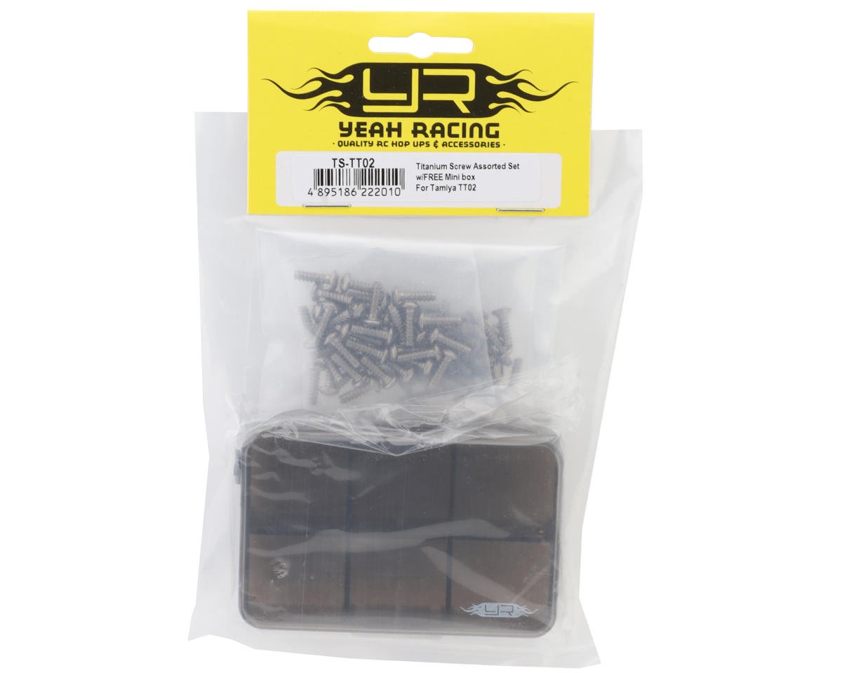 Yeah Racing Tamiya TT-02 Titanium Screw Set