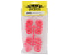 Yeah Racing Mini-Z AWD 11mm 5-Spoke Wide Rims Set (Florescent Pink) (0mm/+1mm/+2mm/+3mm)