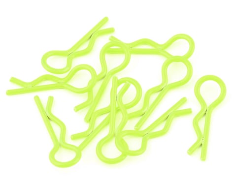 Yeah Racing Body Clips (Yellow) (10) (1/10 or 1/8 Scale)