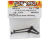 Yokomo RS 1.0 Front & Rear Universal Drive Shafts (45.5mm) (2)