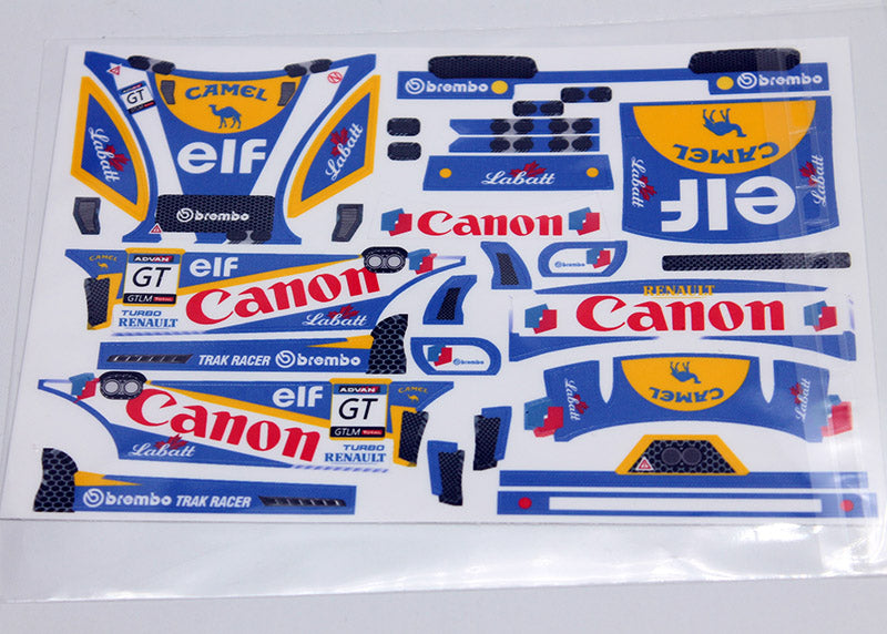 Raceway RC Jomurema GT-01 Decal Set - Theme 10