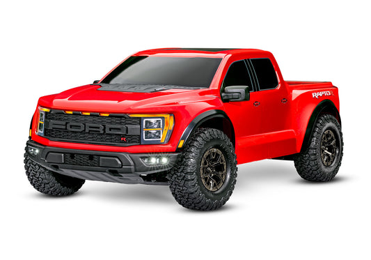 Traxxas Ford Raptor R 4x4 VXL Brushless RTR 1/10 4WD Truck (Red) w/TQi 2.4GHz Radio & TSM