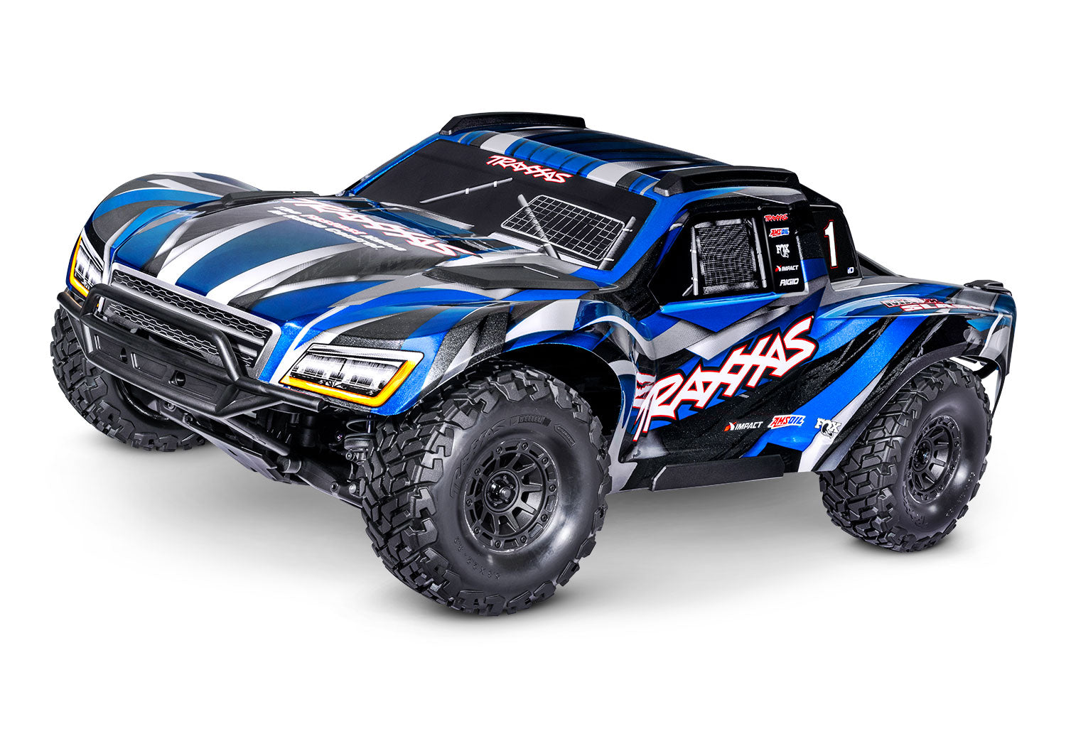 Traxxas Maxx Slash 6S 1/10 RTR 4X4 Brushless Short Course Truck (Blue) w/TQi 2.4GHz Radio & Link Module