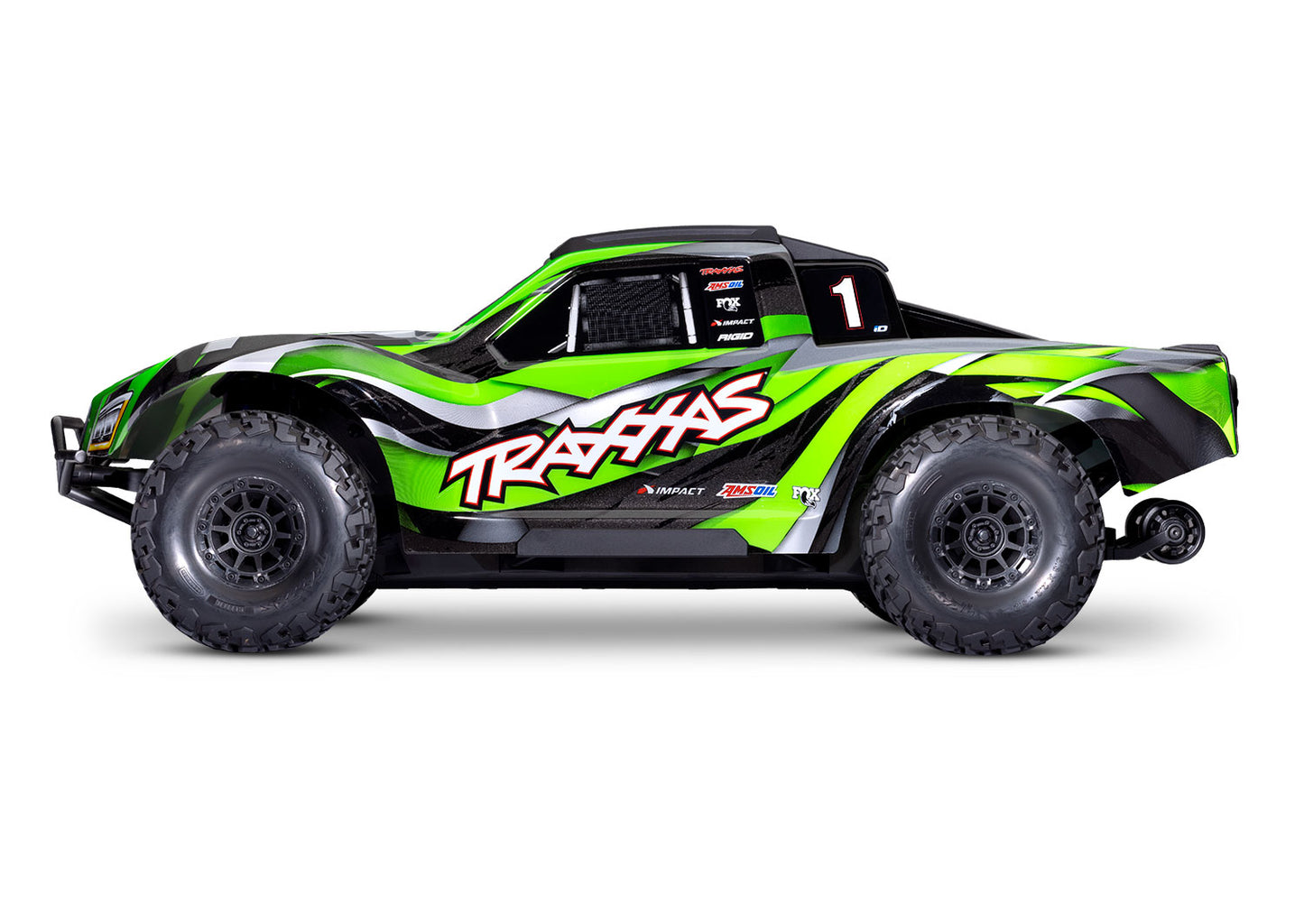 Traxxas Maxx Slash 6S 1/10 RTR 4X4 Brushless Short Course Truck (Green) w/TQi 2.4GHz Radio & Link Module