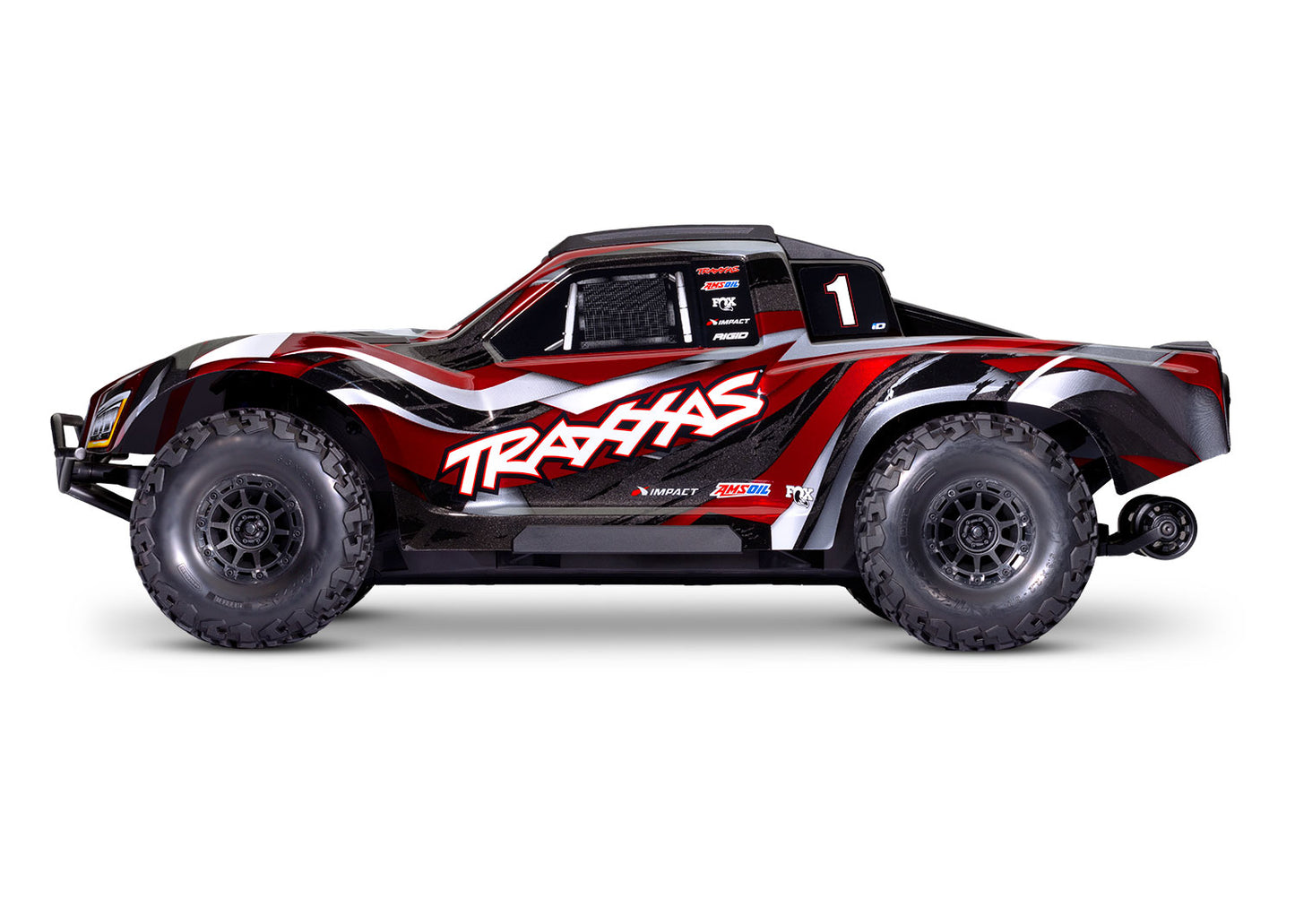 Traxxas Maxx Slash 6S 1/10 RTR 4X4 Brushless Short Course Truck (Red) w/TQi 2.4GHz Radio & Link Module