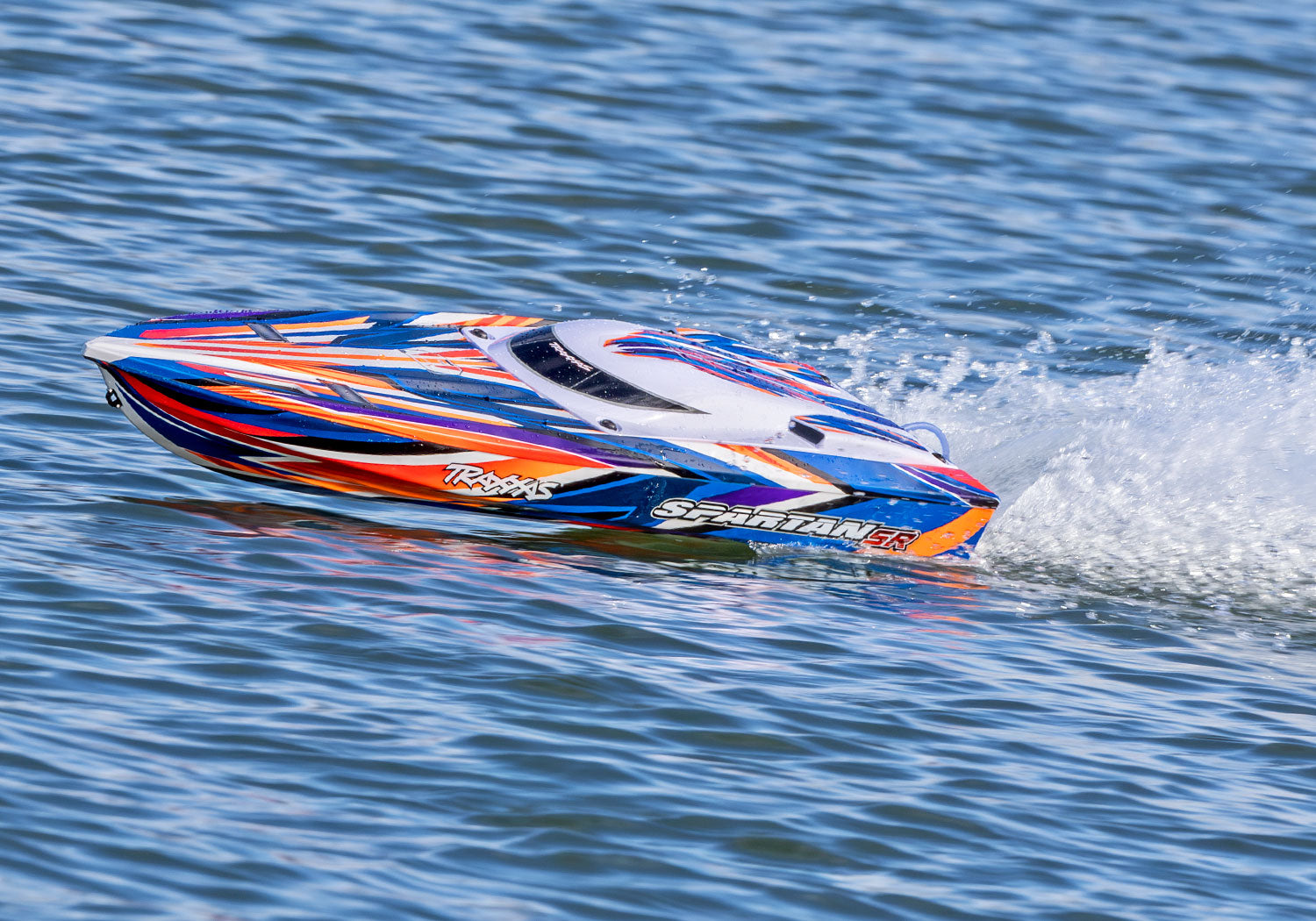 Traxxas Spartan SR Brushless 36" Boat W/Tqi 2.4Ghz Orange