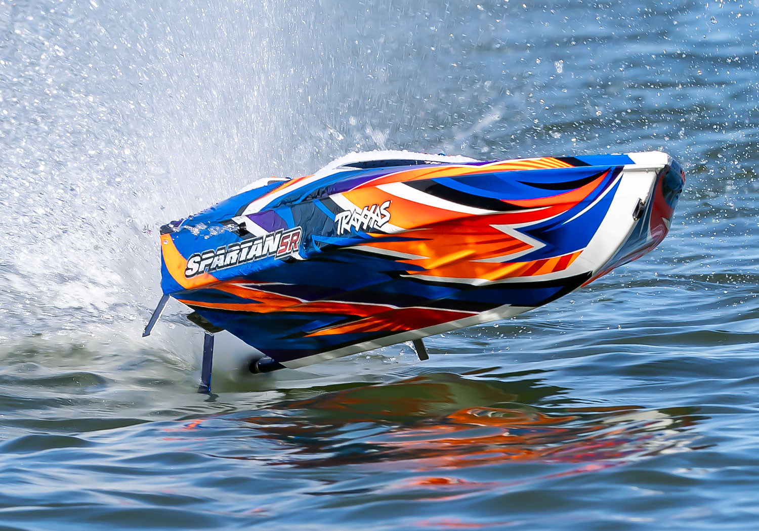 Traxxas Spartan SR Brushless 36" Boat W/Tqi 2.4Ghz Orange