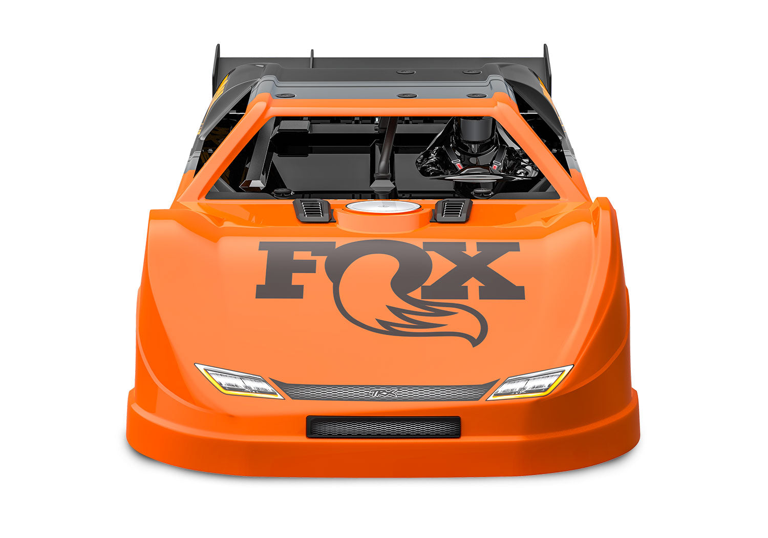 Traxxas Slash® Late Model 1/10 RTR 2WD Dirt Oval Racer (Fox) w/TQ 2.4Ghz Radio