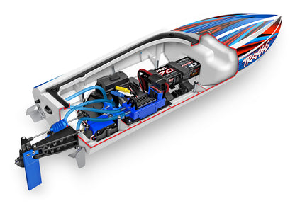 Traxxas Disruptor®: High Performance Race Boat With Tq™ 2.4Ghz Radio System