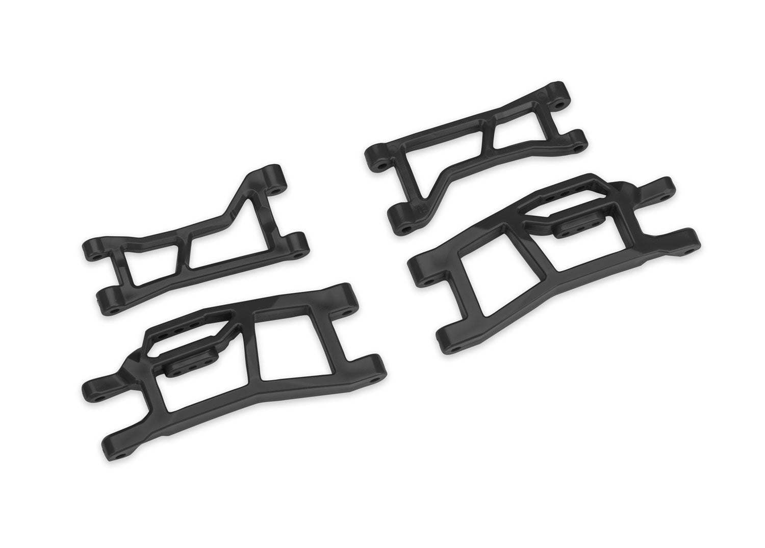 Traxxas Mini XRT/Maxx Upper & Lower Suspension Arm (4) (Black)