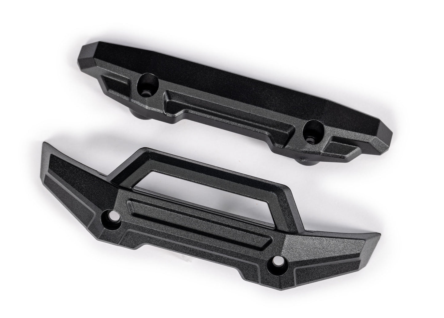 Traxxas Mini Maxx® Bumper, front (1)/ rear (1) (black)