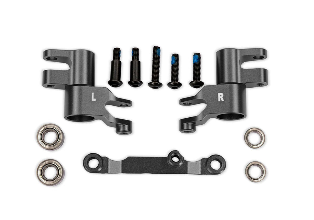 Traxxas Mini Gray Aluminum Bellcrank Assembly with Drag Link
