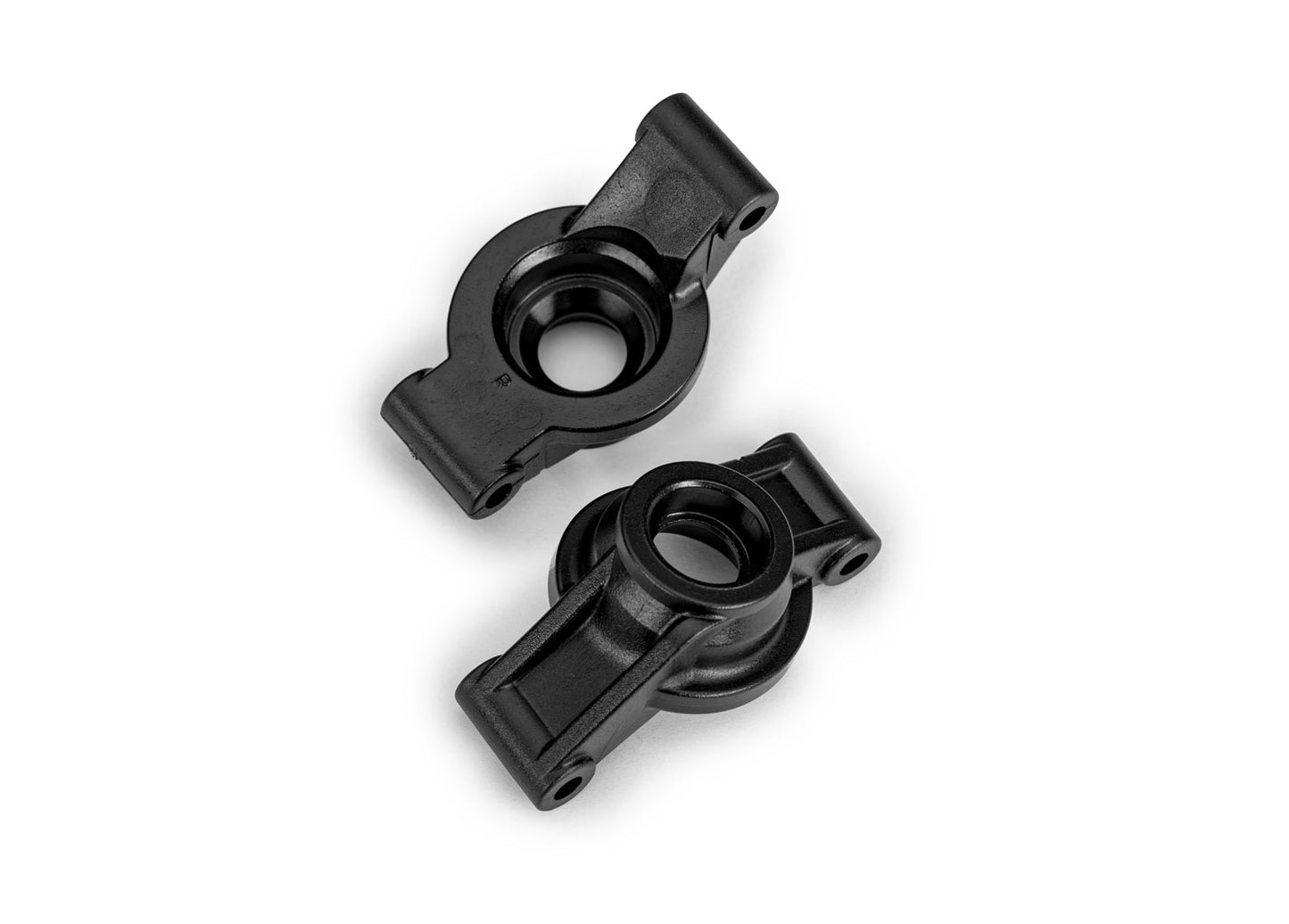 Traxxas Mini Maxx® Carriers, stub axle (black) (rear) (left & right)