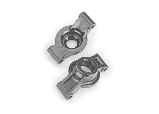 Traxxas Mini Maxx® Carriers, stub axle (gray) (rear) (left & right)