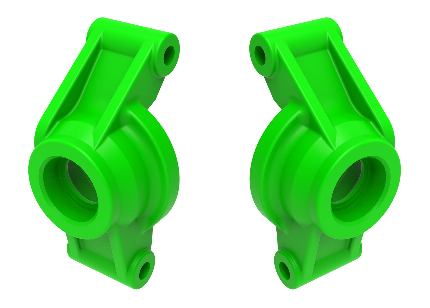 TRAXXAS Mini Maxx Carriers, stub axle (green) (rear) (left & right)