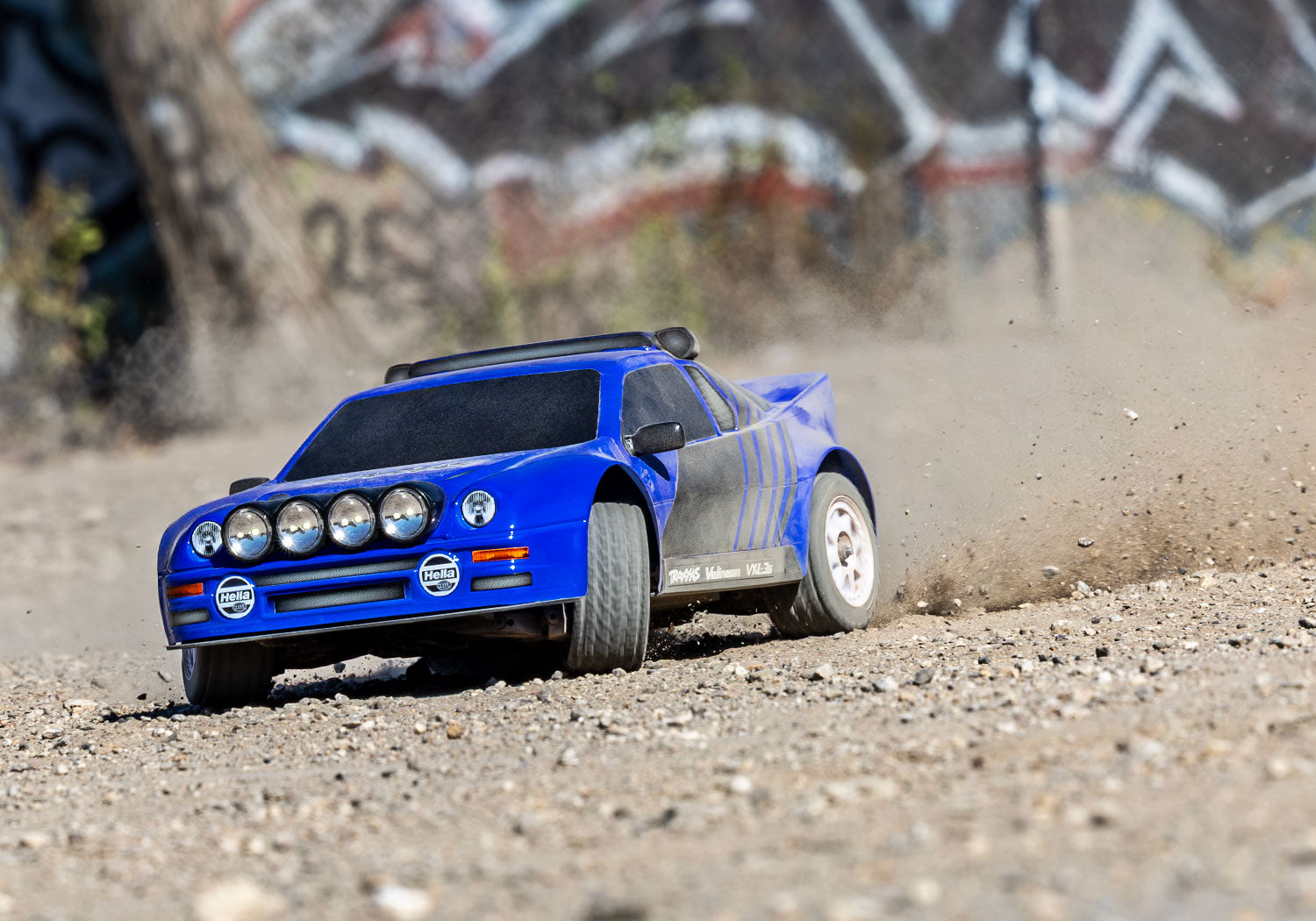 Traxxas Mini Rally VXL Ford RS200 (Blue)