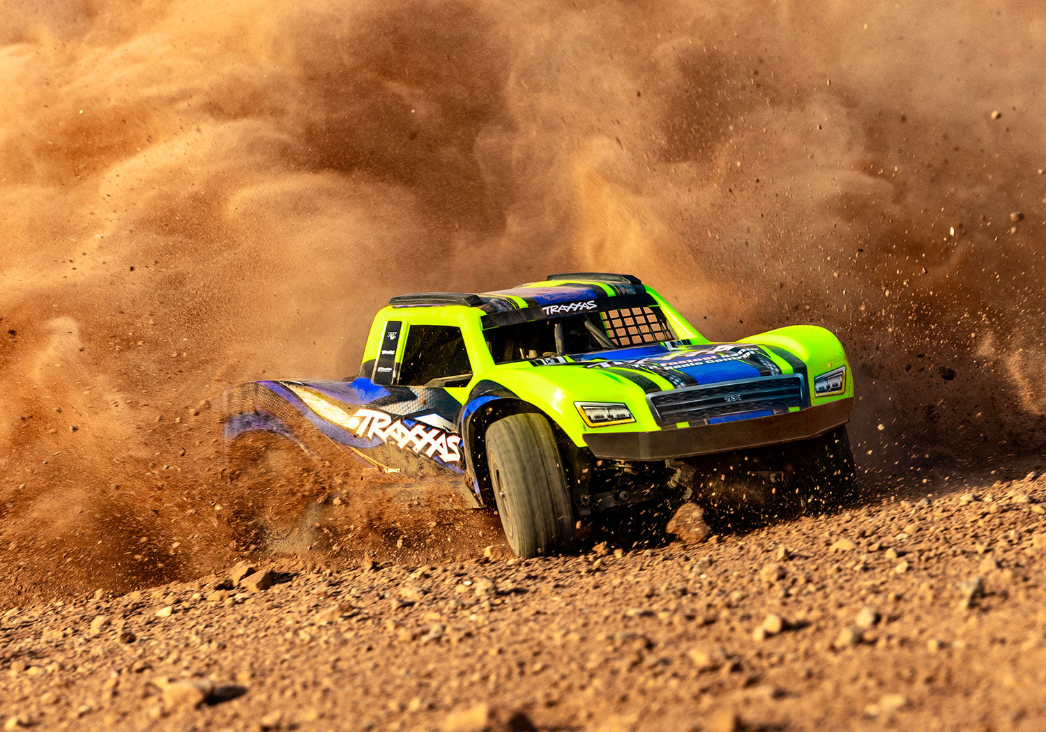 Traxxas Mini Slash® Brushless 1/16 4WD RTR Short Course Truck (Yellow) w/TQ™ 2.4Ghz Radio, Battery