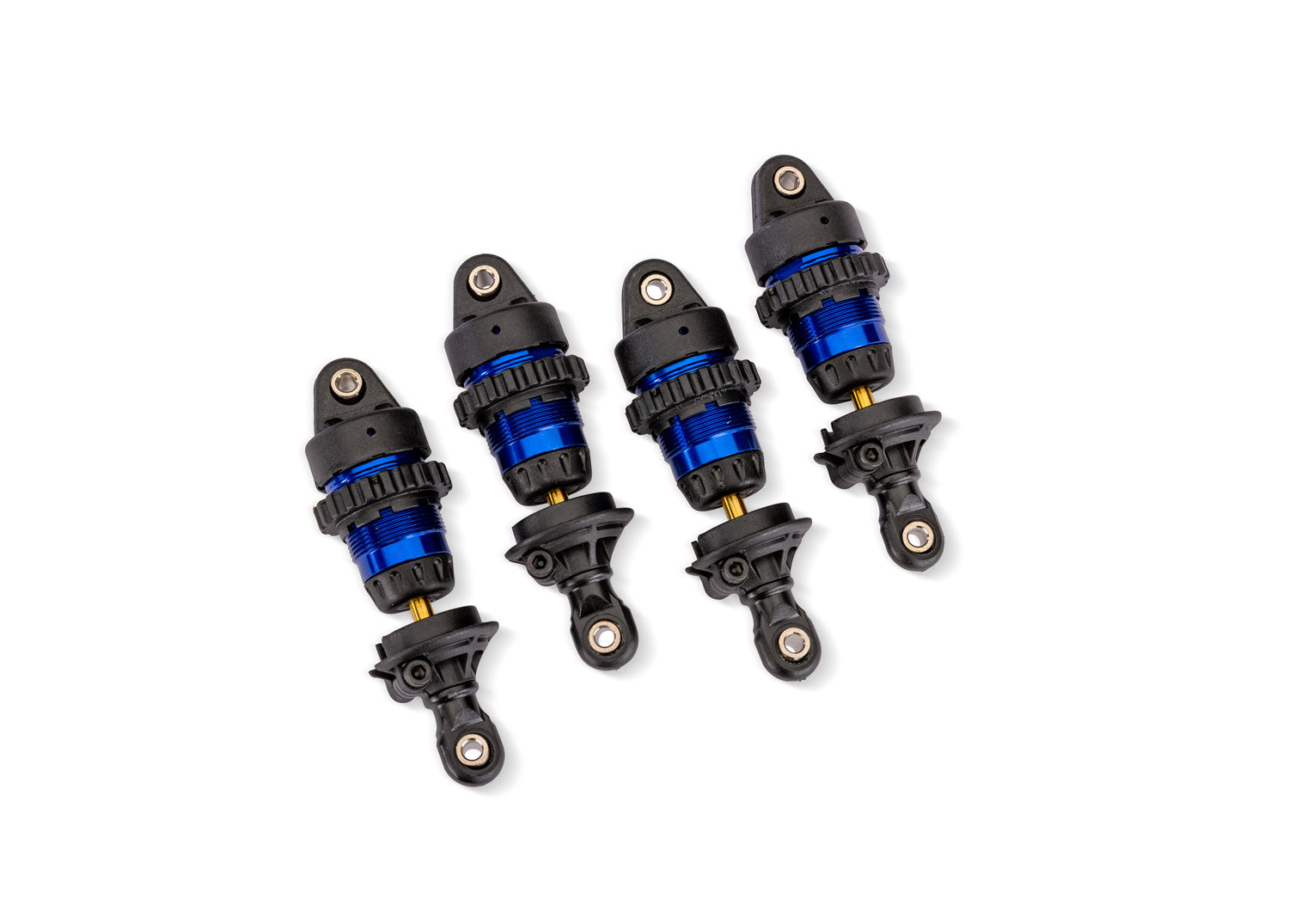 Traxxas Mini Slash Aluminum GTR Shock Set (Blue) (4)