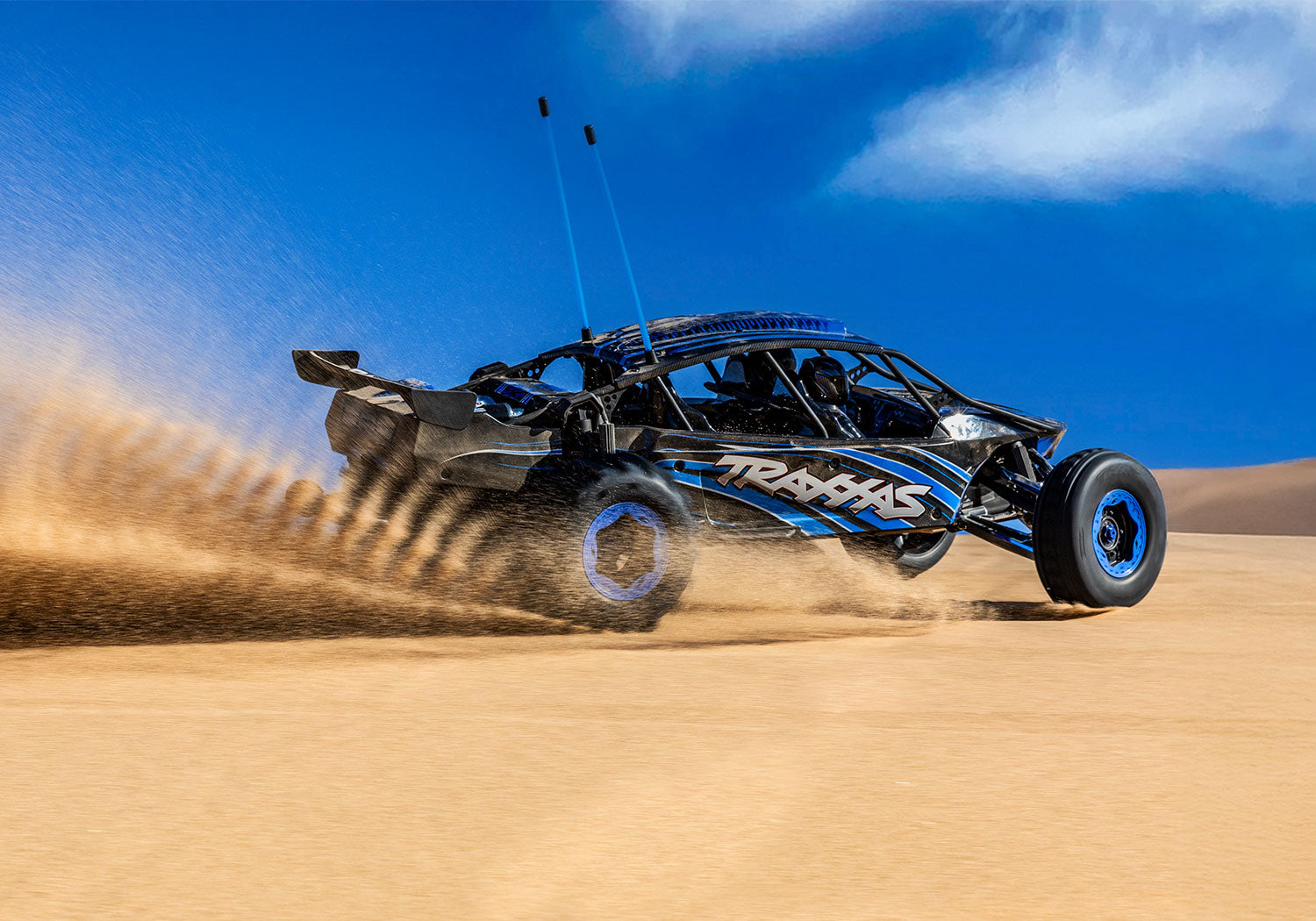 Traxxas Funco® Pro Scale® 2WD Brushless RTR Sand Car (Blue) w/TQi 2.4GHz Radio, Link Module & TSM