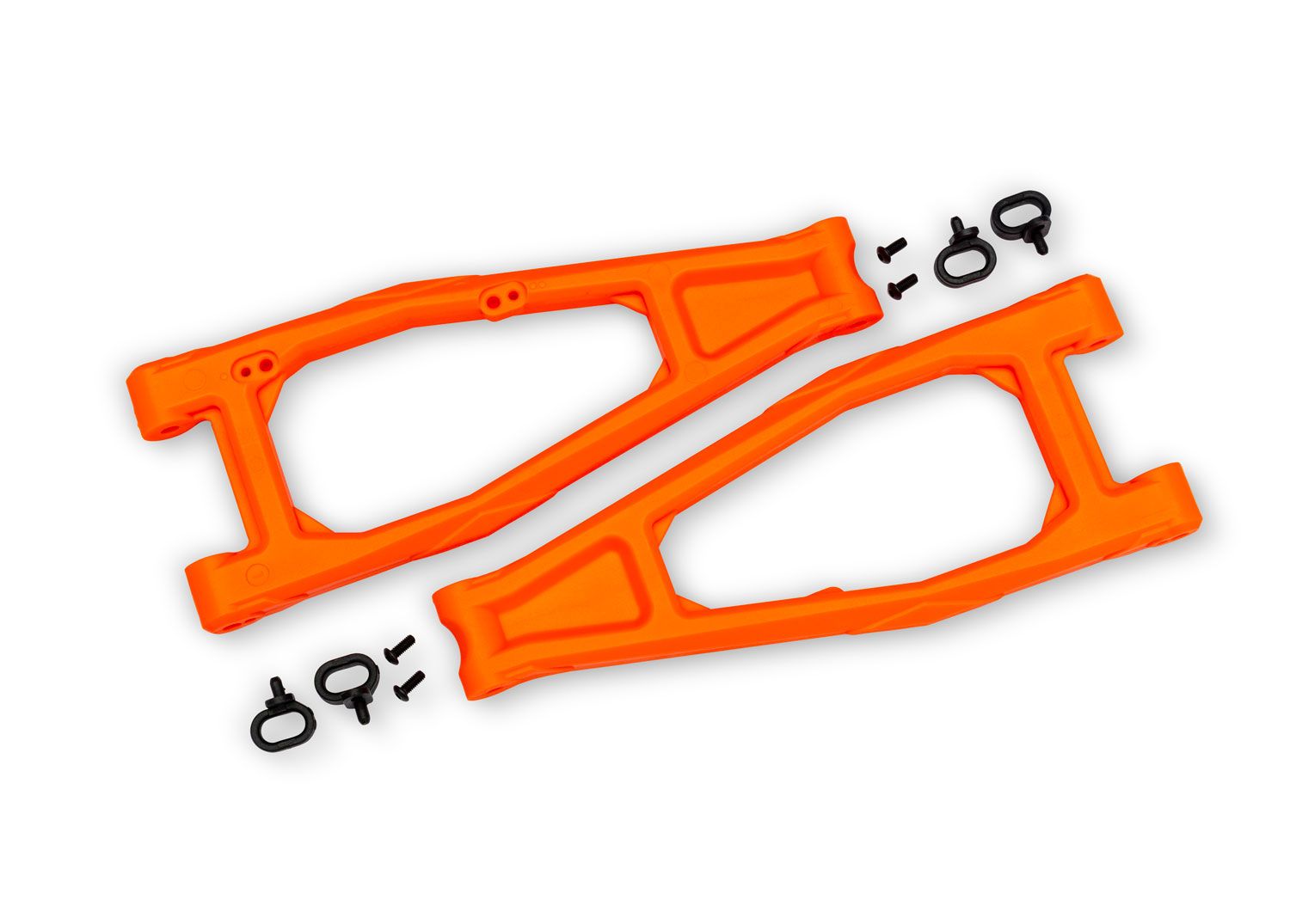 Traxxas Funco® Upper Front HD Suspension Arms (L&R) (Orange)