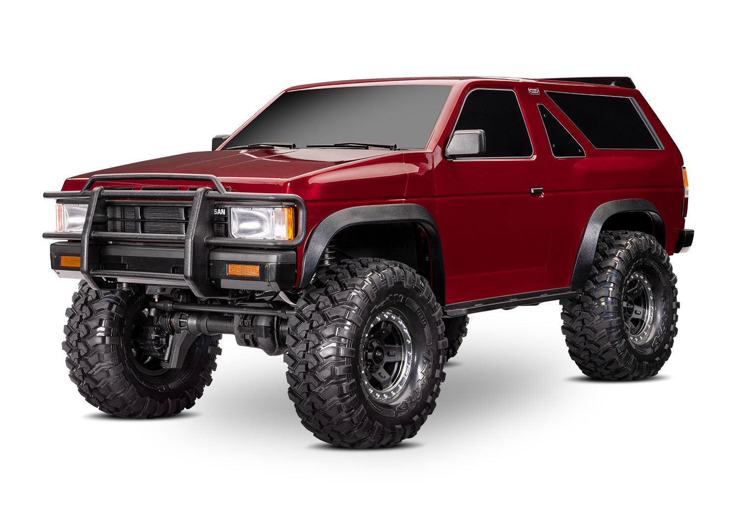 Traxxas TRX-4® 1/10 Trail Crawler Truck Nissan Pathfinder Clipless Body (Red) w/TQi™ 2.4GHz Radio (Copy)