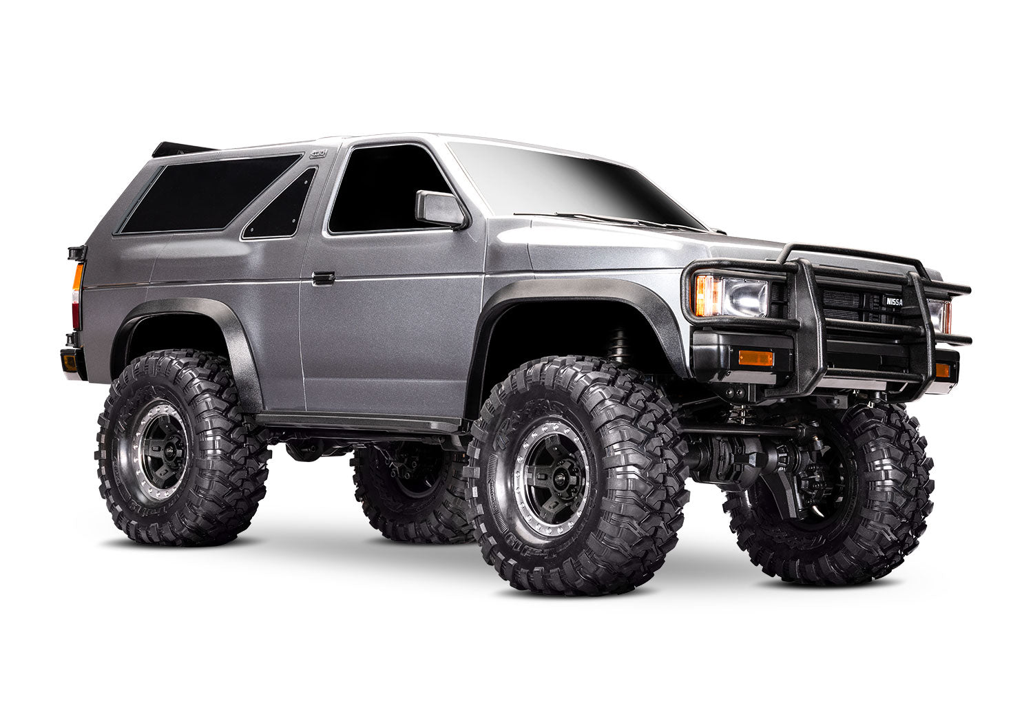 Traxxas TRX-4® 1/10 Trail Crawler Truck Nissan Pathfinder Clipless Body (Silver) w/TQi™ 2.4GHz Radio