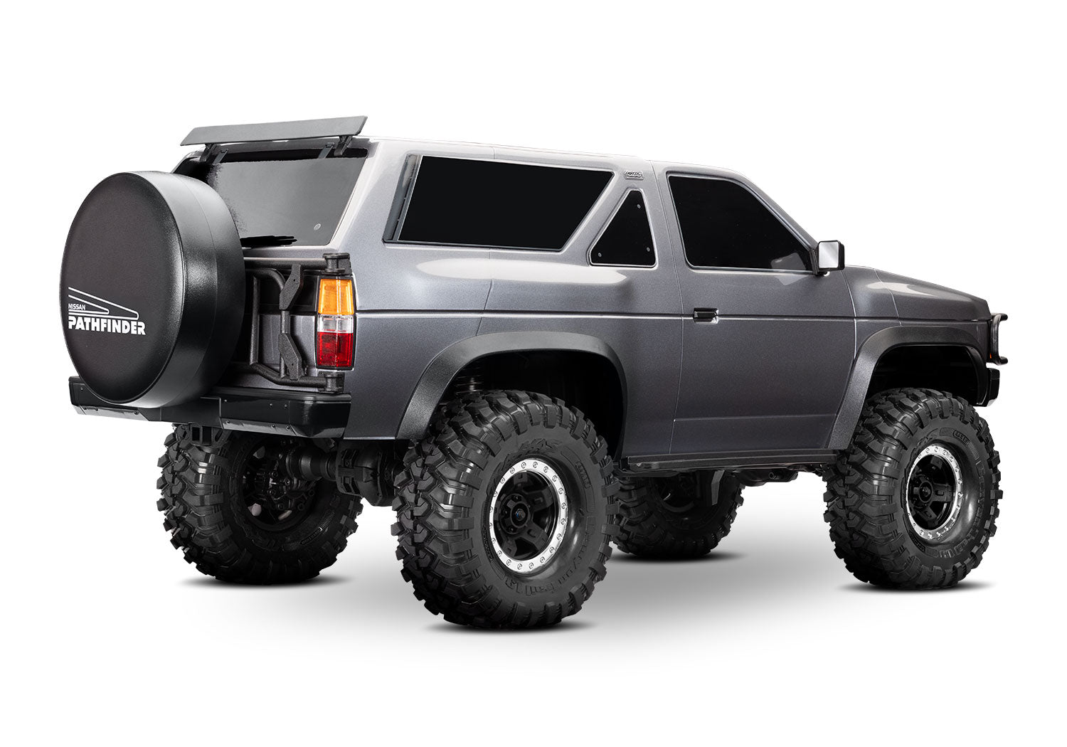 Traxxas TRX-4® 1/10 Trail Crawler Truck Nissan Pathfinder Clipless Body (Silver) w/TQi™ 2.4GHz Radio