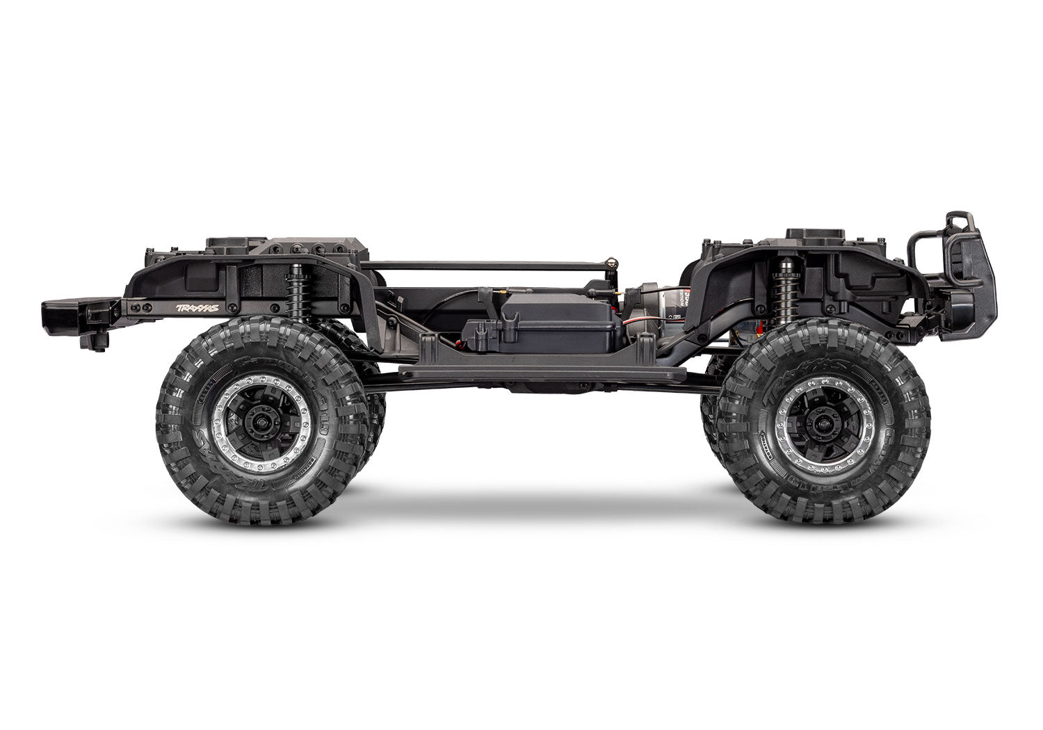Traxxas TRX-4® 1/10 Trail Crawler Truck Nissan Pathfinder Clipless Body (Silver) w/TQi™ 2.4GHz Radio