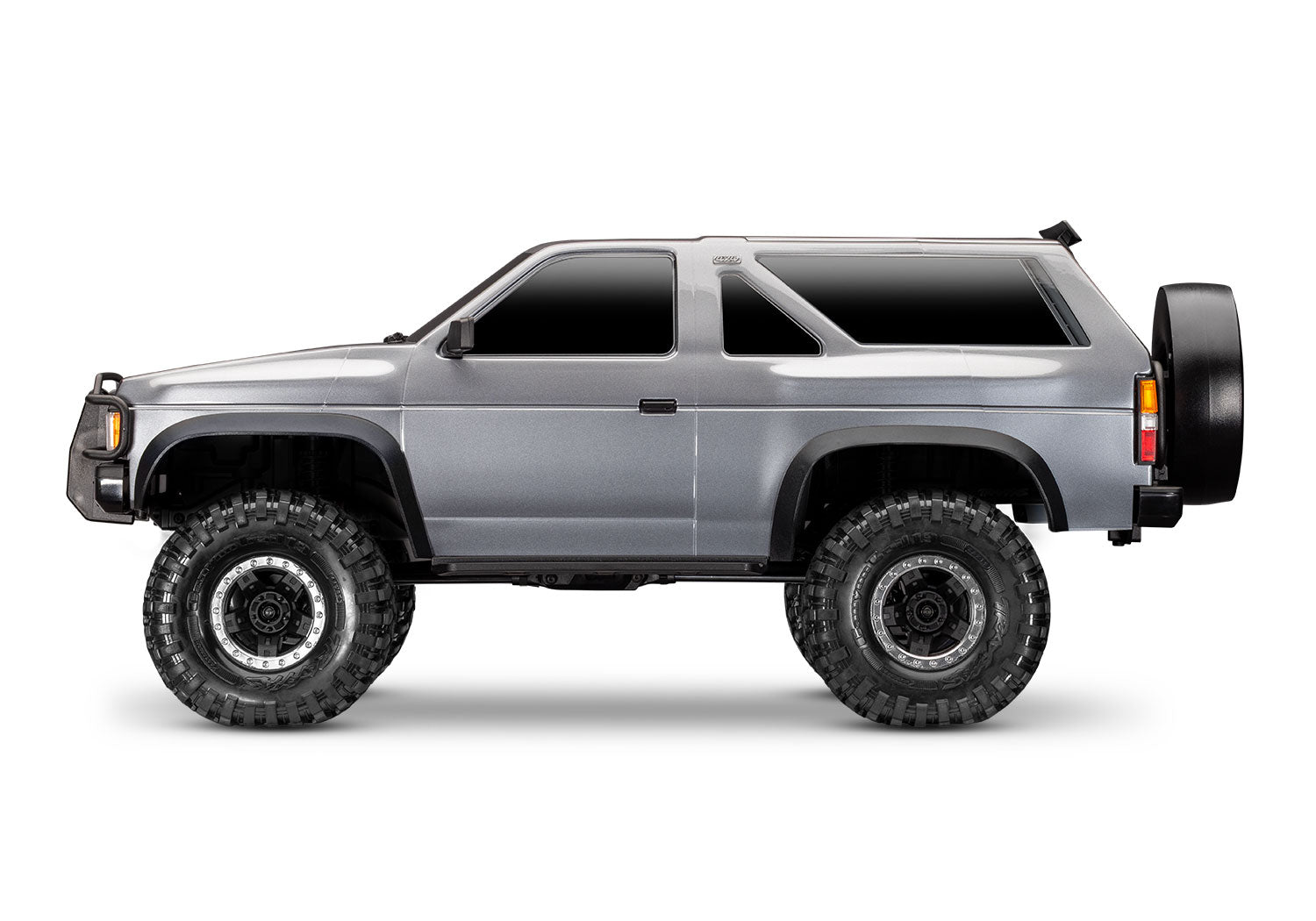 Traxxas TRX-4® 1/10 Trail Crawler Truck Nissan Pathfinder Clipless Body (Silver) w/TQi™ 2.4GHz Radio