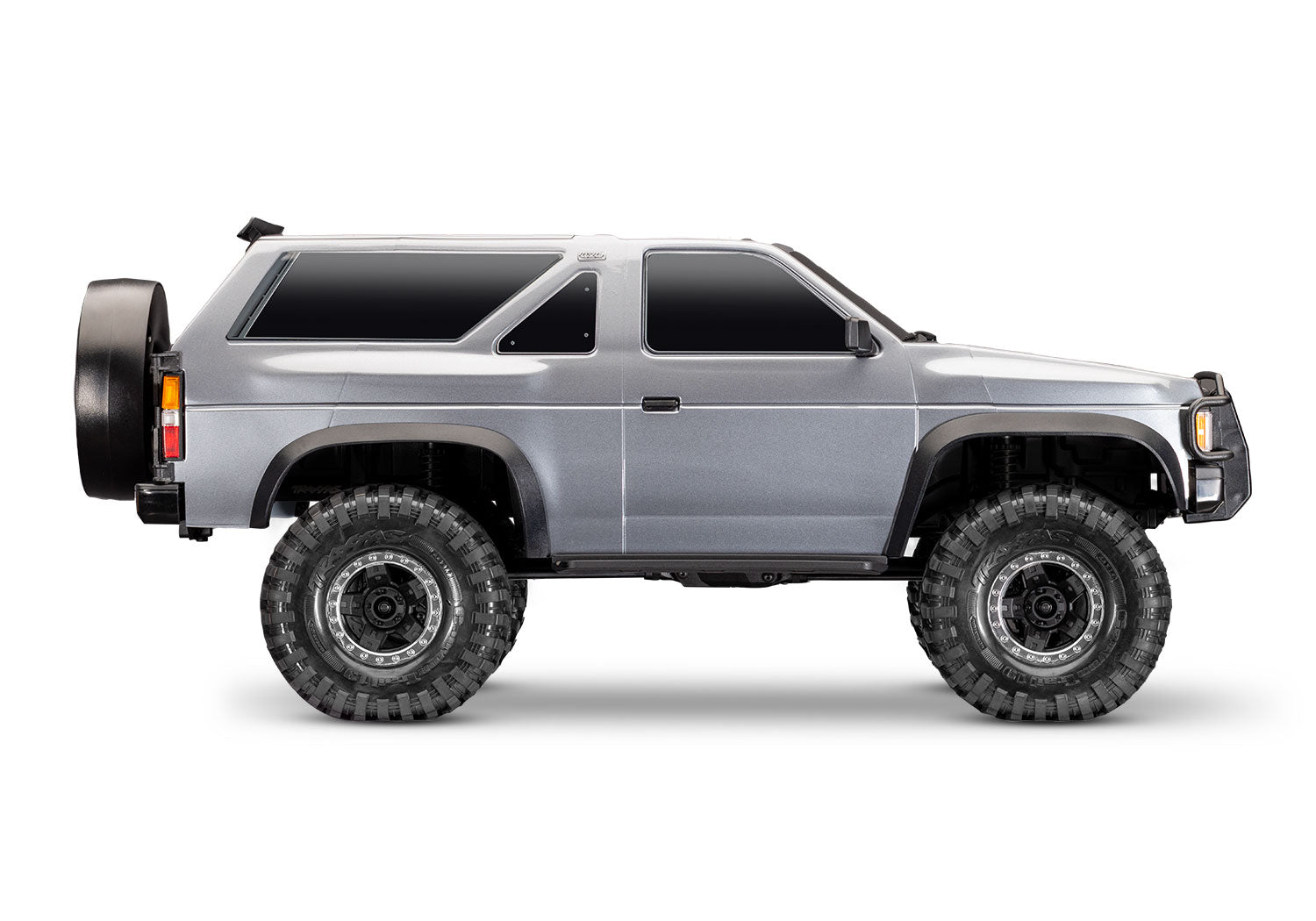 Traxxas TRX-4® 1/10 Trail Crawler Truck Nissan Pathfinder Clipless Body (Silver) w/TQi™ 2.4GHz Radio