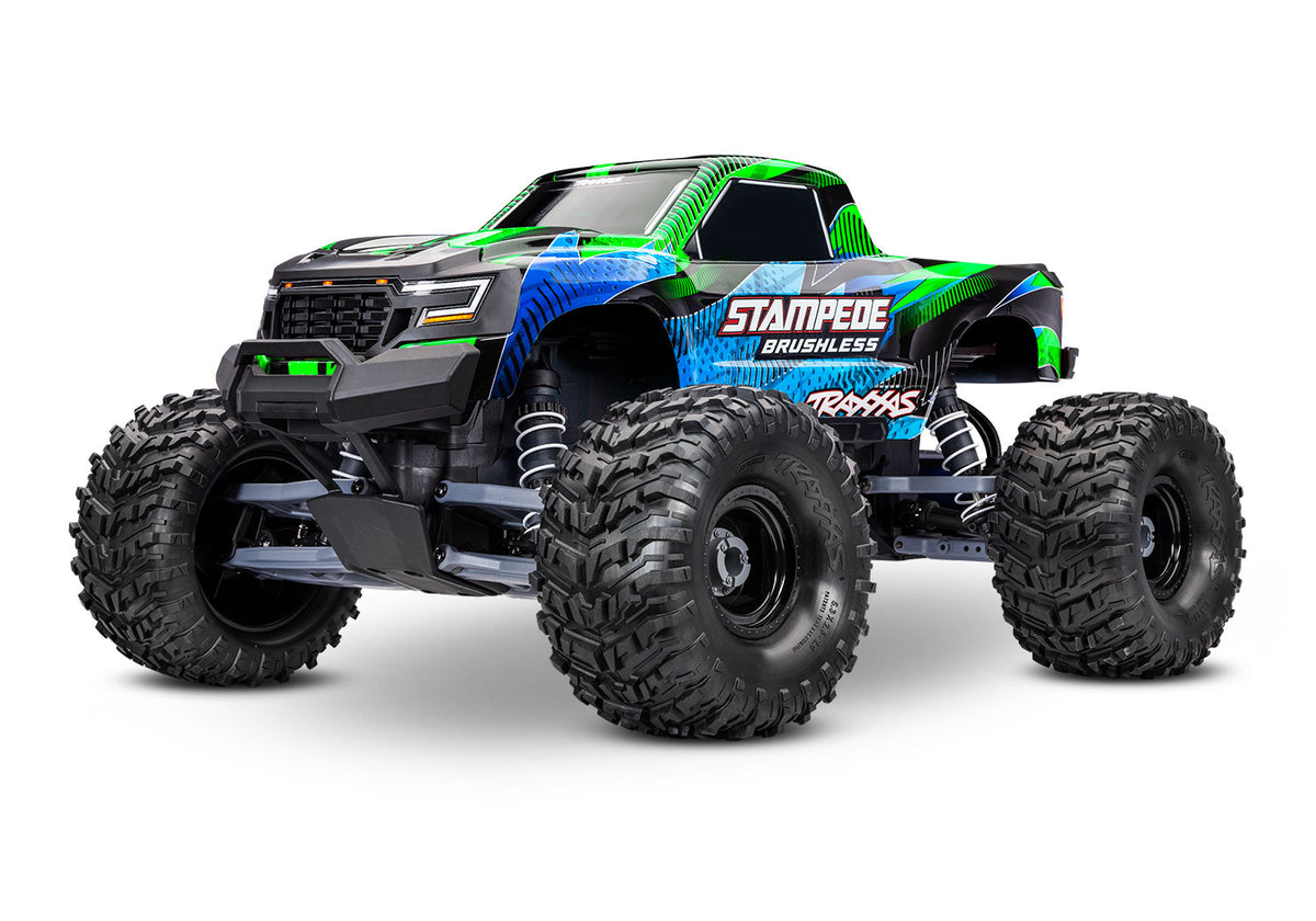 Traxxas Stampede 2WD Brushless (GREEN)