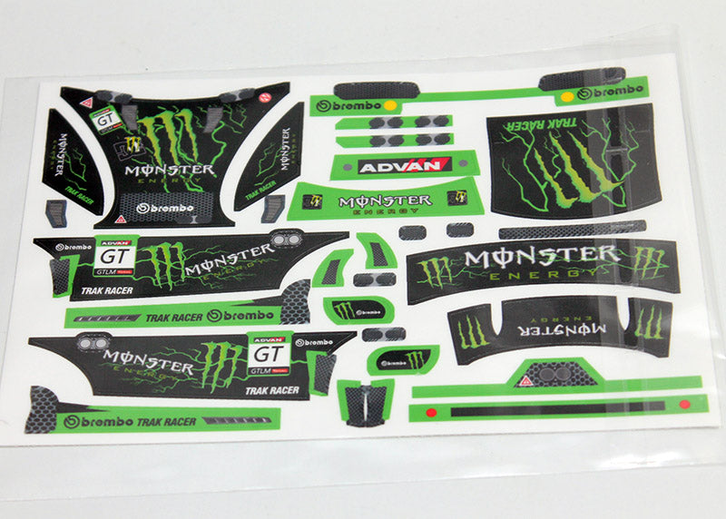 Raceway RC Jomurema GT-01 Decal Set - Theme 12