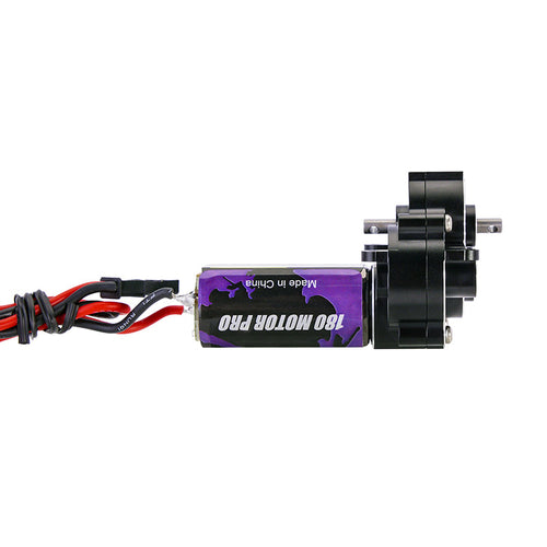 INJORA Complete Transmission With (UD 59%) 180 Brushed Motor For 1/18 TRX4M