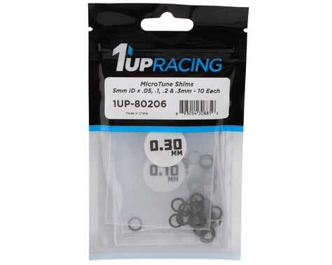 1UP Racing MicroTune Shim Assortment Set (5mm) (0.05/0.1/0.2/0.3)