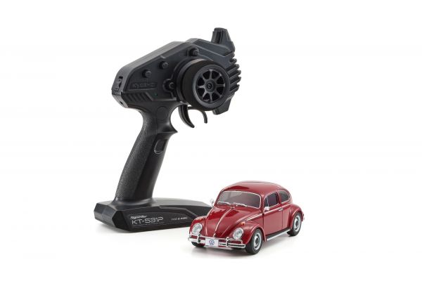 Kyosho MR-04 RWD Mini-Z Readyset w/Volkswagen 1300 Beetle 1966 Body (Ruby Red) w/KT-531P 2.4GHz Radio
