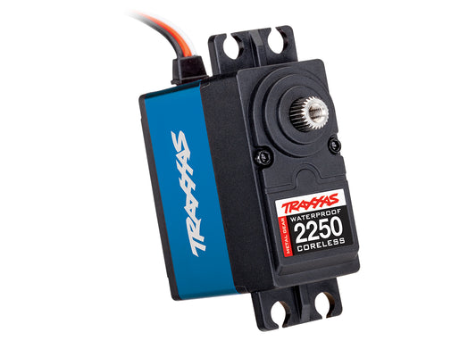 Traxxas 330 High Torque Metal Gear Waterproof Digital Servo (Blue) (High Voltage)