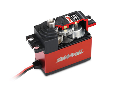 Traxxas 400 High Torque Metal Gear Waterproof Brushless Servo (Red) (High Voltage)