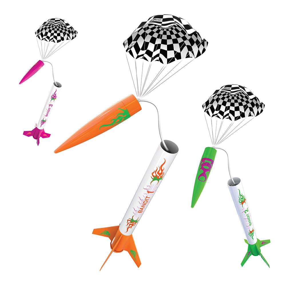 Estes 3 Bandits Mini Kit E2X, Easy-to-Assemble