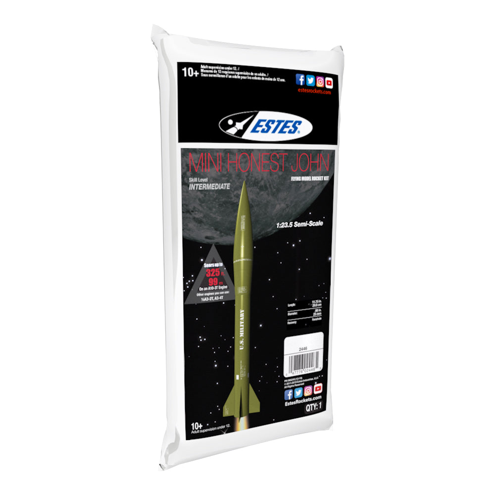 Estes Mini Honest John Rocket Kit Skill Level 1