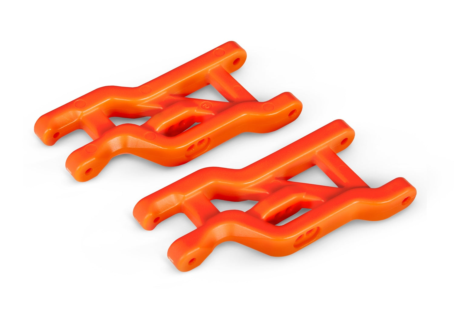 Traxxas Orange Heavy-Duty Front Suspension Arms (L&R)