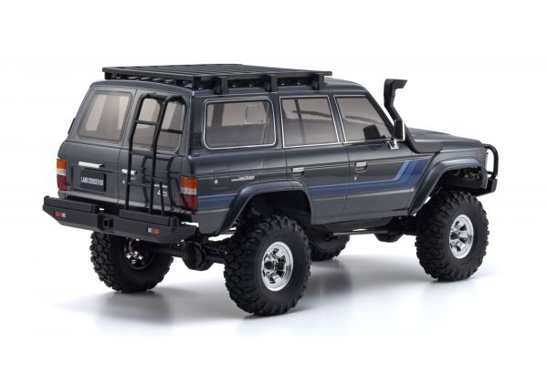 Kyosho KC10 Toyota Land Cruiser 60 1/10 4WD ReadySet Brushed Rock Crawler (Grey) w/Syncro KT-231P+ 2.4GHz Radio