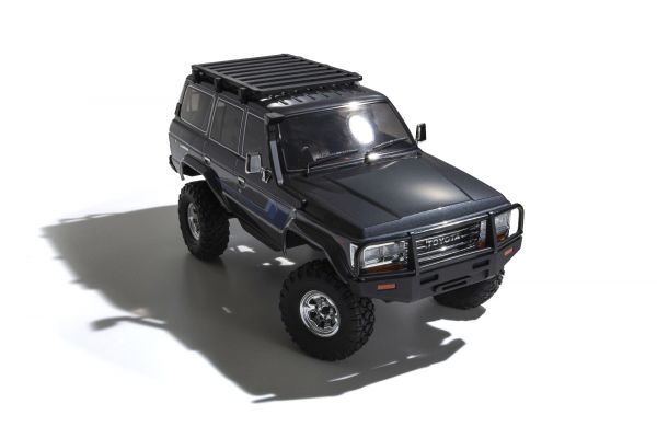Kyosho KC10 Toyota Land Cruiser 60 1/10 4WD ReadySet Brushed Rock Crawler (Grey) w/Syncro KT-231P+ 2.4GHz Radio