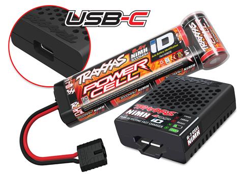 Traxxas Rustler 2WD XL-5 w/Battery (RED)