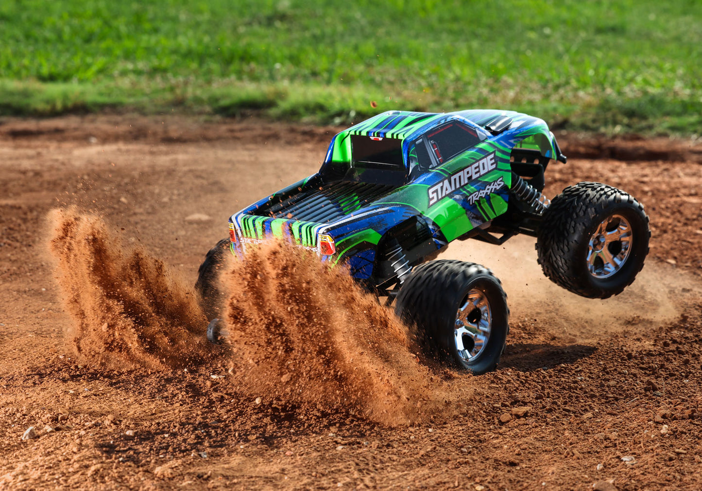 Traxxas Stampede HD 1/10 RTR 2WD Electric Monster Truck (Green) w/XL-5 ESC, TQ 2.4GHz Radio, Battery & USB-C Charger