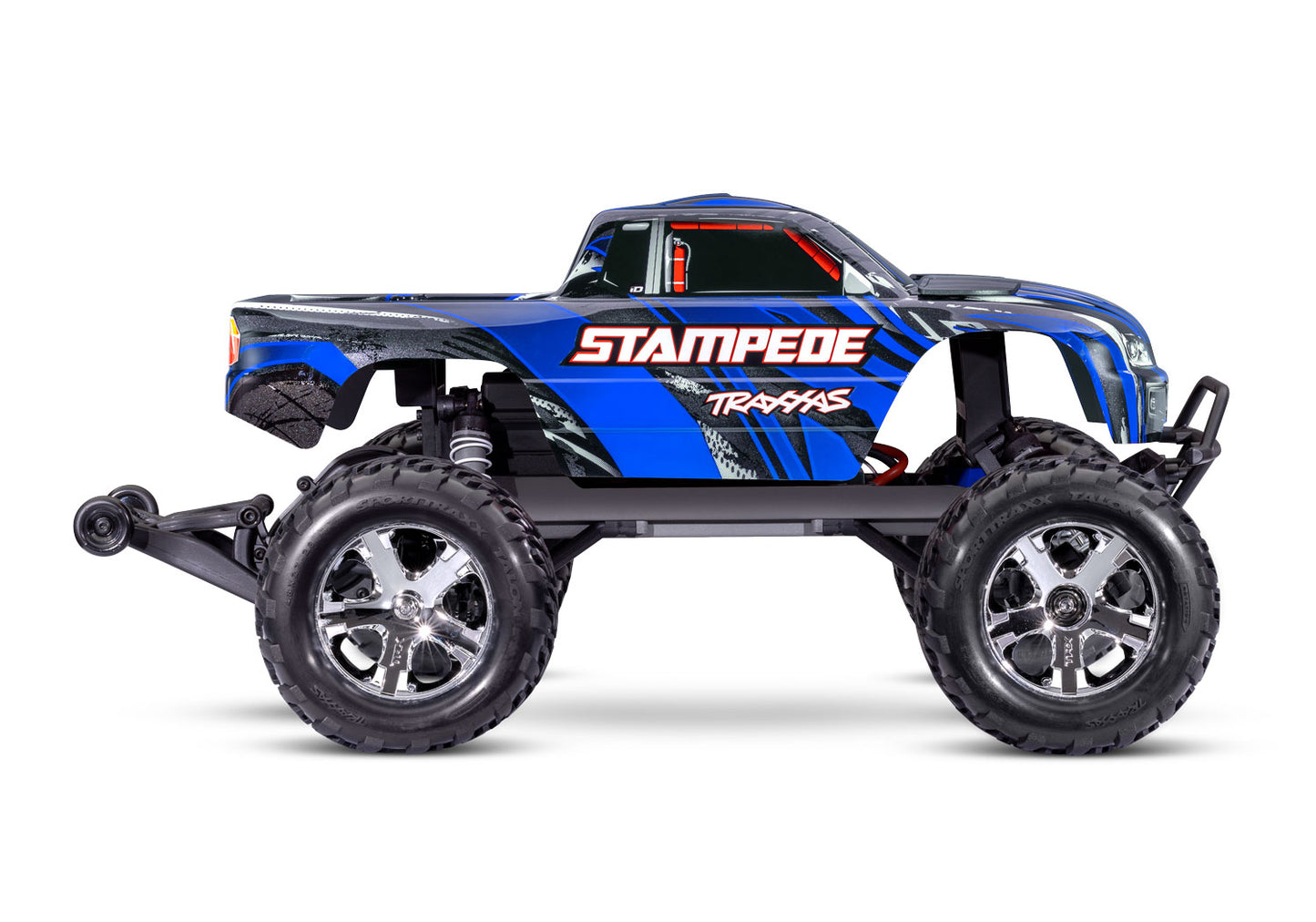 Traxxas Stampede HD 1/10 RTR 2WD Electric Monster Truck (Blue) w/XL-5 ESC, TQ 2.4GHz Radio, Battery & USB-C Charger