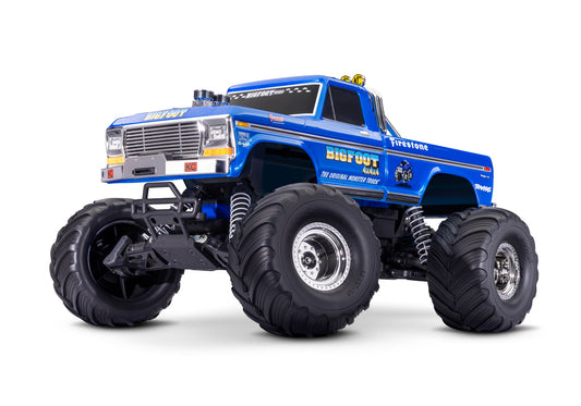 Traxxas Bigfoot No.1 Original BL-2S HD RTR 1/10 2WD Brushless Monster Truck w/BL-2S ESC & TQ 2.4GHz Radio