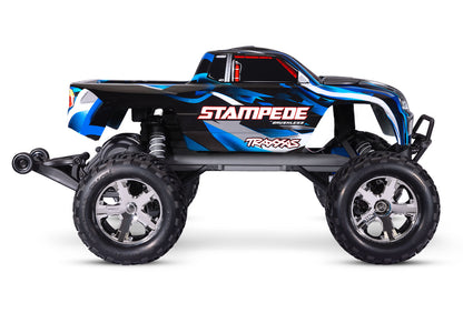 Traxxas Stampede BL-2s HD RTR 1/10 2WD Brushless Monster Truck (Blue) w/BL-2s ESC & TQ 2.4GHz Radio