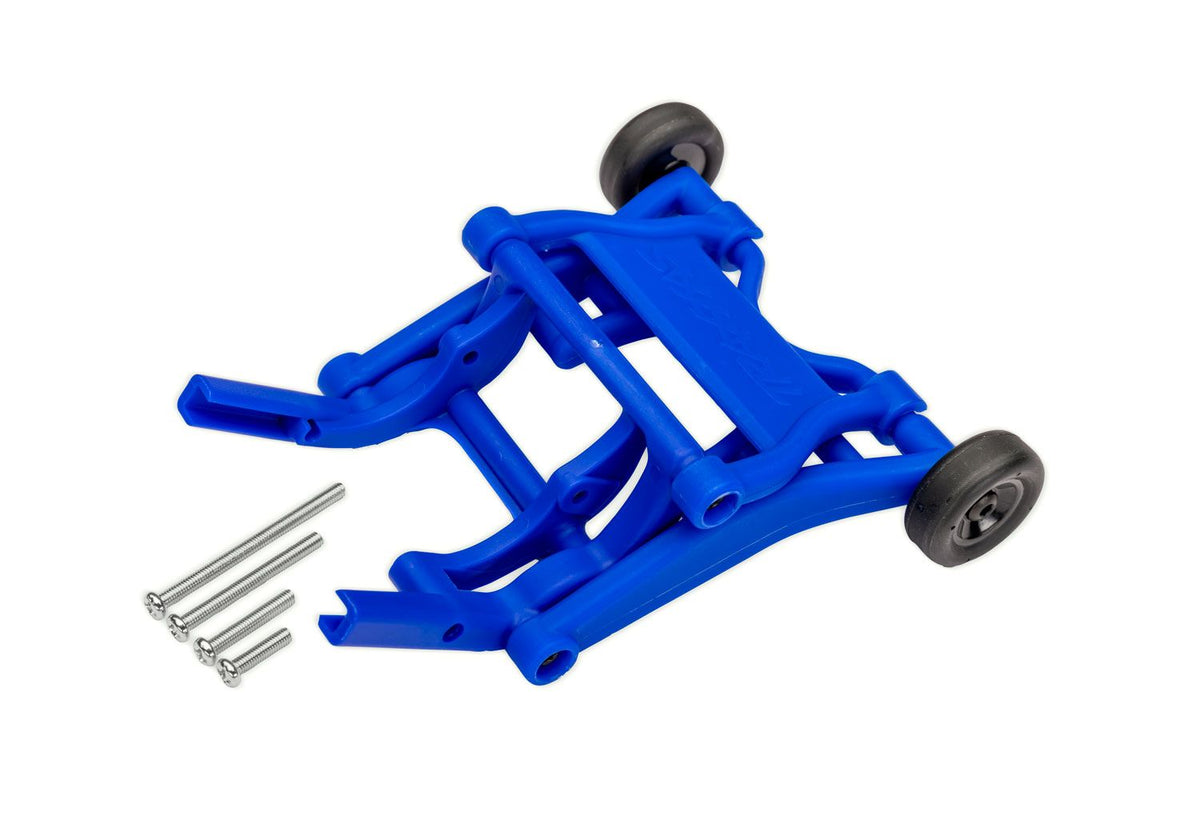 Traxxas Assembled Wheelie Bar & Screws (Blue)